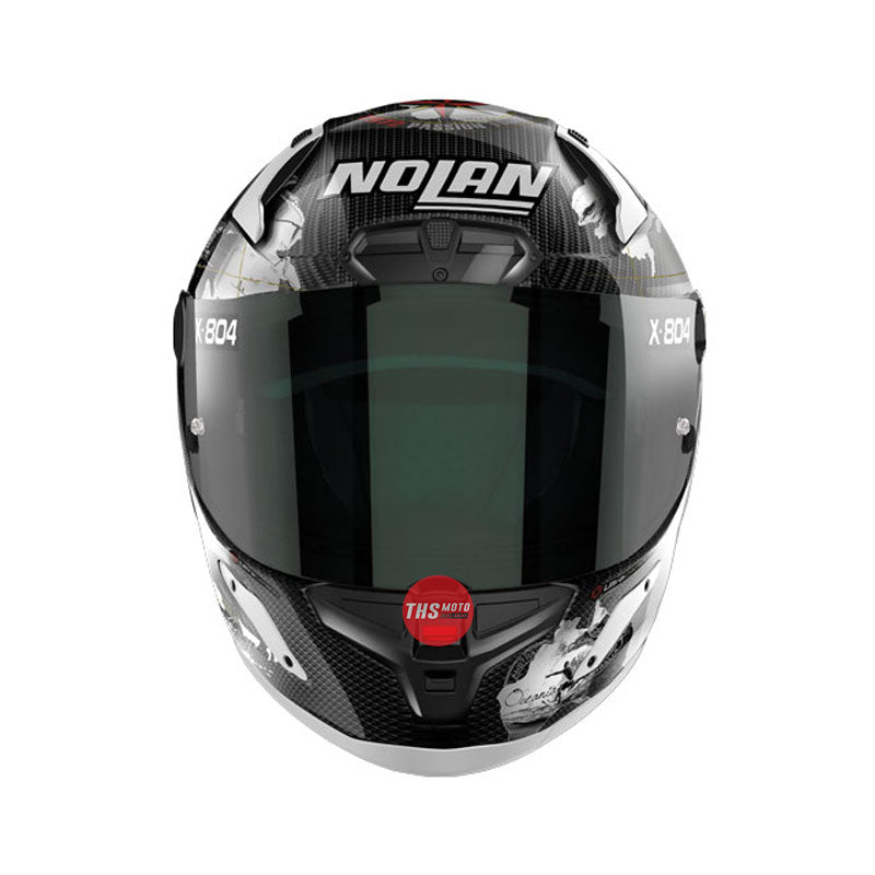Nolan Helmet X804Rs Ultra Carbon Replica C. Checa White Size XS