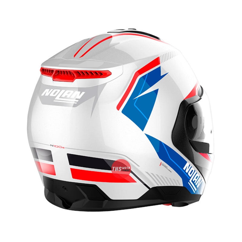 Nolan Helmet N1006 Surveyor Metal White / Blue Red Black Size XL
