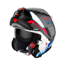 Nolan Helmet N1006 Surveyor Metal White / Blue Red Black Size 2XL