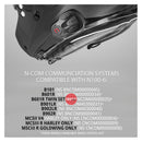 Nolan Helmet N1006 Surveyor Metal White / Blue Red Black Size Medium