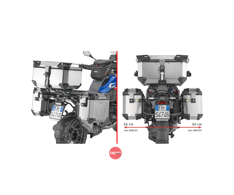 Givi Top Box Mount Alu Monokey Bmw R1300 Gs '24-> (For Oe Rack Only)