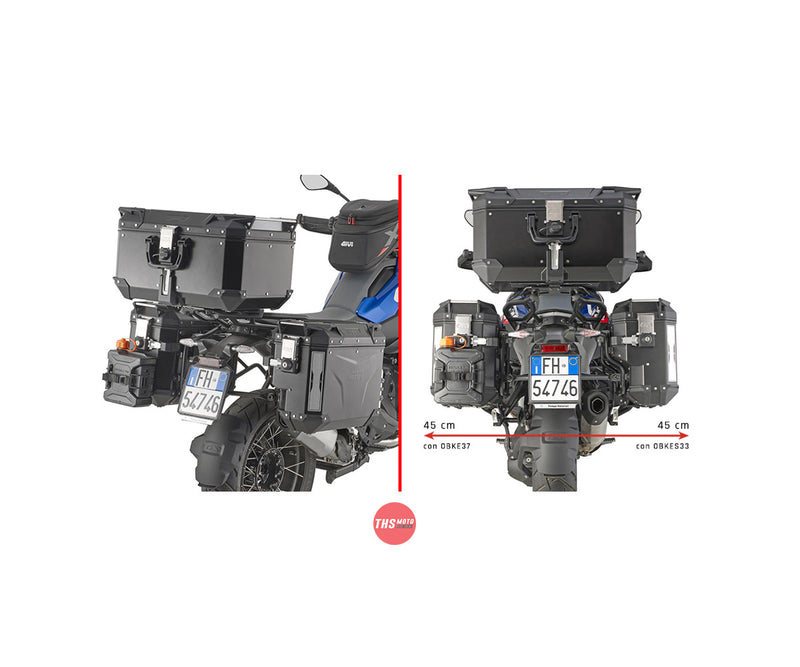 Givi Top Box Mount Needs Plate Bmw R1300 Gs '24-> (Must Remove Oe Rack)