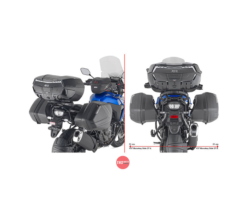 Givi Side Rack V35/V37 Suzuki V-Strom 800 De/Se '23->