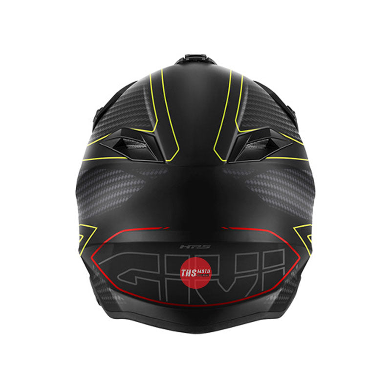 Givi 60.1 Matt Black/Neon Yellow Off Road Helmet Size Large 60cm
