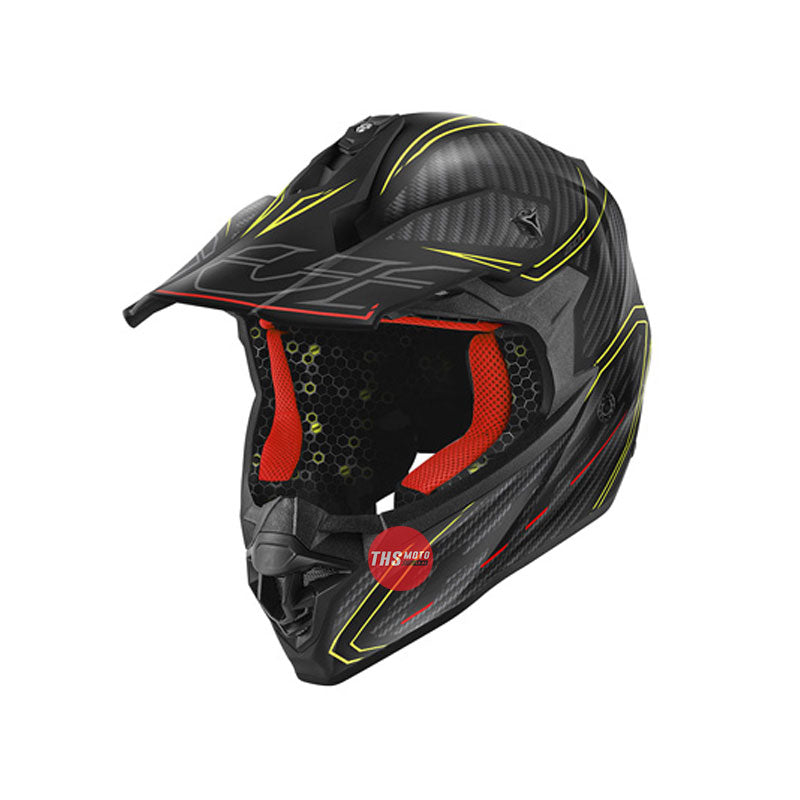 Givi 60.1 Matt Black/Neon Yellow Off Road Helmet Size Large 60cm