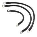 All Balls Racing Battery Cable Kit - Black. Fits Softail 1984-1988.