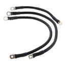 All Balls Racing Battery Cable Kit - Black. Fits Fl 1965-1979.