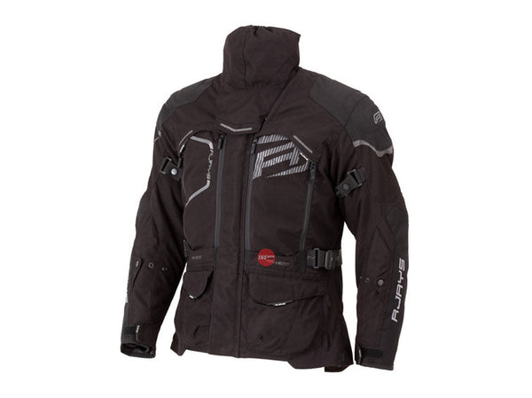 Rjays Black/Black Adventure Jacket Size 4XL