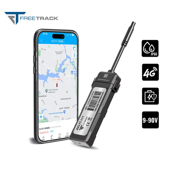 Freetrack GPS Tracker 4G Motorcycles Scooters ATVs