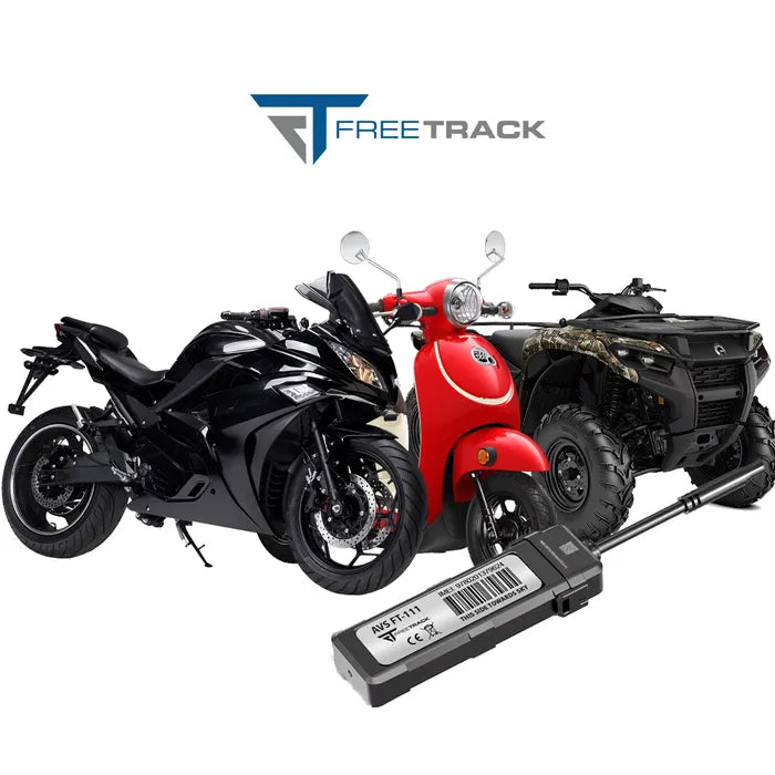 Freetrack GPS Tracker 4G Motorcycles Scooters ATVs