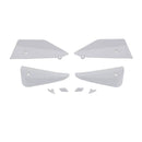 BARKBUSTERS HANDGUARD SABRE DEFLECTOR & PLUG SET - WHT