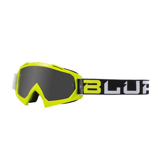 Blur B-10 Goggles Adult Two Face Hivz/Blk/Wht (Silv Lens)