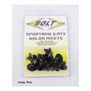 Bolt M7 NYLON PUSH/PRY RIVETS - 2005-7RIV (Pkt of 10)