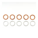 BOLT M10 "BANJO BOLT" ALU/COPPER CRUSH WASHER (Pkt of 10)