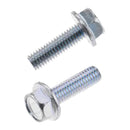Bolt 6x20mm Hex (10mm Head) Flange (Packet of 10)