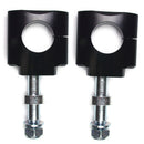 Artrax 32mm Risers For Fatbars Bolt Through Black