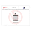 Brembo Prime Sinter Rear Brake Pads 07BB01SP
