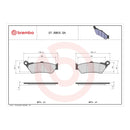Brembo Prime Sinter Front Brake Pads 07BB03SA