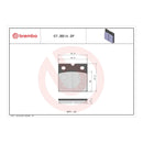 Brembo Prime Sinter Rear Brake Pads 07BB14SP