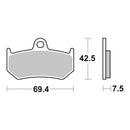 Brembo Prime Sinter Rear Brake Pads 07GR35SP