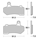 Brembo Prime Sinter Front Brake Pads 07HD17SA