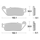 Brembo Prime Sinter Front Brake Pads 07HO30SA