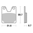 Brembo Prime Sinter Rear Brake Pads 07YA38SP