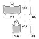 Brembo Prime Sinter Front Brake Pads 07YA46SA