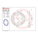 Brembo Prime Serie Oro Rear Brake Disc 68B40788