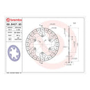 Brembo Prime Serie Oro Rear Brake Disc 68B40790