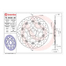 Brembo Prime Serie Oro Front Brake Disc 78B40880
