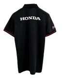 Genuine Honda Apparel HRC Black Polo Shirt Size 2XL