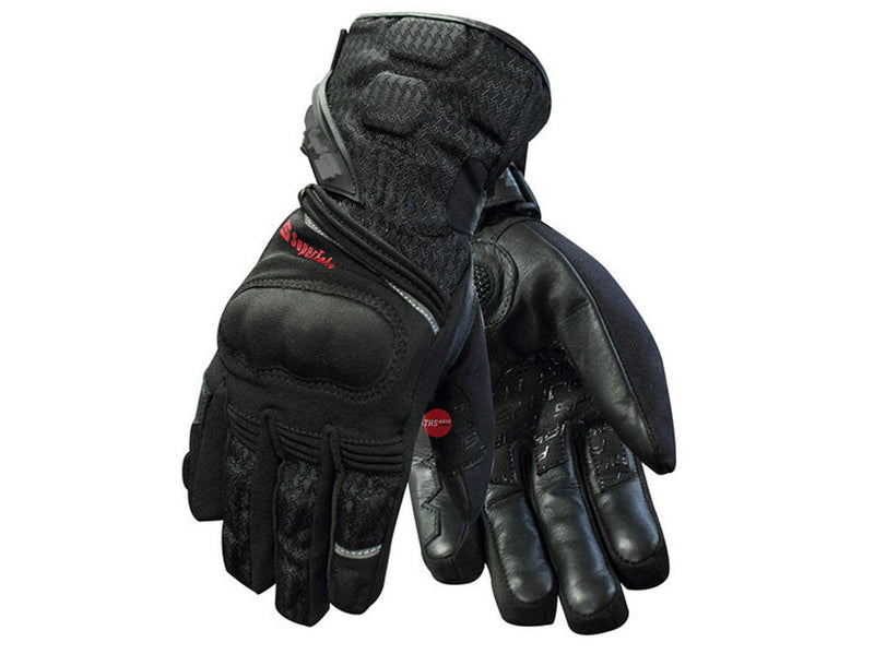 Rjays Booster Mens Black Road Gloves Size 3XL