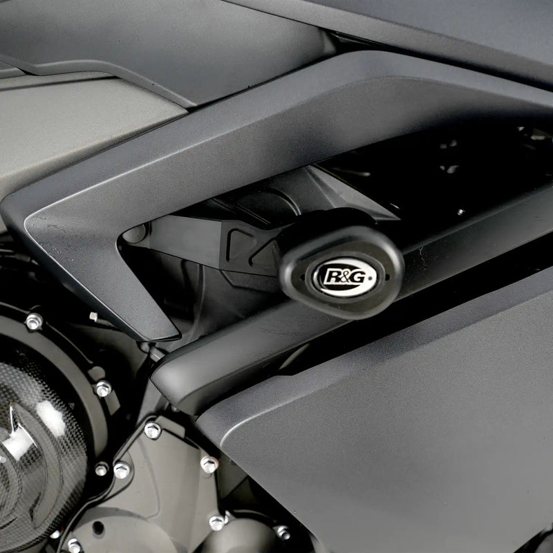 R&G Crash Protectors - Aero Style for Triumph Daytona 660 '24- Black