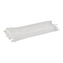 Whites Motorcycle Parts Cable Ties 100 X 2.5 Mm 100pcs/BAG White