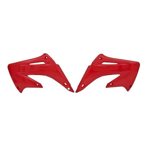 Rtech Radiator Shrouds Honda CR125R CR250R 02-07 Red