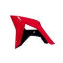 Rtech Radiator Shrouds Red Black Honda CVCRFRSNR17