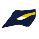 Rtech Radiator Shrouds Blue Yellow Husqvarna CVHSQBLHGQ14