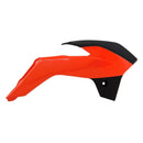 Rtech Radiator Shrouds Orange Black KTM CVKTMAR0985