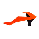 Rtech Radiator Shrouds Orange Black KTM CVKTMARNR185