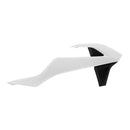 Rtech Radiator Shrouds White Black KTM CVKTMBNNR16