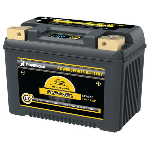 Poweroad PLFP-20L Lithium Ion 360CCA 16-24Ah Battery