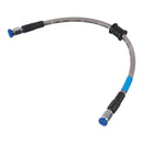 Whites Premade Brake Line 250mm - Clr Steel Chrome