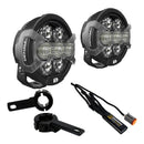 Denali Lighting D7 Pro Premium Bundle with Engine Guard Mount - Harley-Davidson