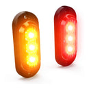 DENALI T3 REAR TURN SIGNAL /BRAKE LIGHT PODS RED/AMBER PR