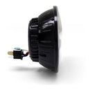 DENALI M5 E-MARK LED HEADLIGHT MODULE, 5.75" ROUND, BLK CHR