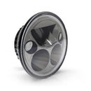 DENALI M5 E-MARK LED HEADLIGHT MODULE, 5.75" ROUND, BLK CHR