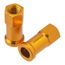 DRC Rim Lock Nuts 2PCS Gold