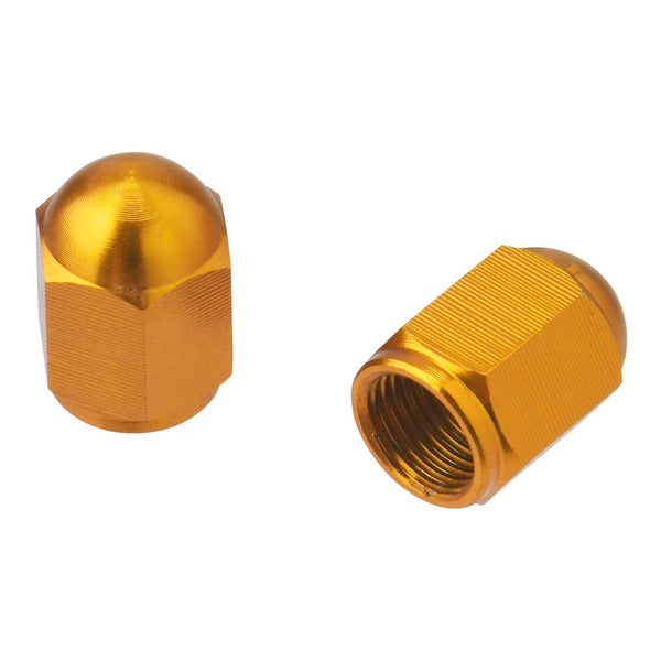 DRC Drc Aluminum Valve Caps 2PCS Gold