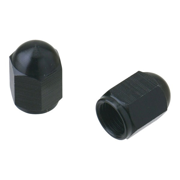 DRC Drc Aluminum Valve Caps 2PCS Black